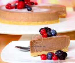 Cheesecake au chocolat